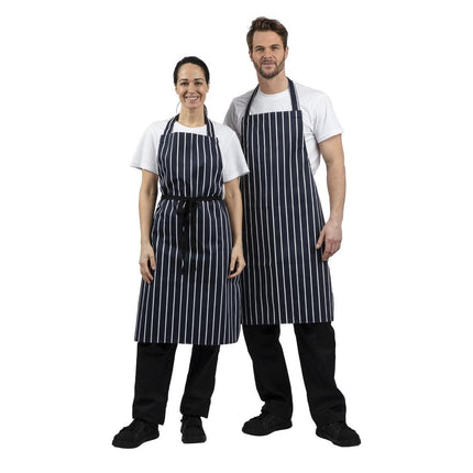 Durable Blue and White Striped Butcher Aprons | Whites 5