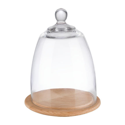 Serving Board with Glass Cloche | APS | 185mm