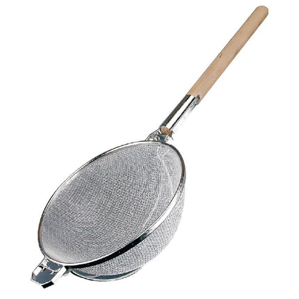 Heavy-Duty Double Mesh Strainer 35cm