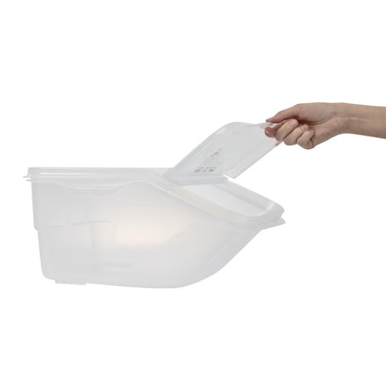 Stackable Ingredient Storage Container 16L | Araven | Dishwasher Safe | FIFO System 6