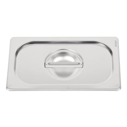 Stainless Steel Lid for GN 1/4 Container | Vogue 3