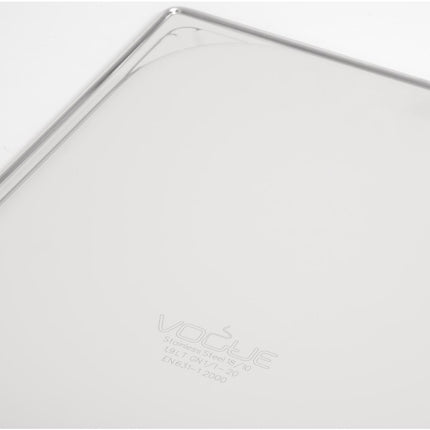 Heavy-Duty Stainless Steel GN 1/1 Container 20mm | Vogue 7