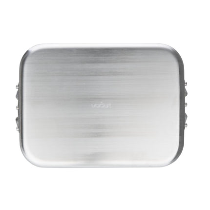 80mm Deep Aluminium Roasting Pan with Sturdy Handles | Vogue 6