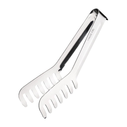 Stainless Steel Spaghetti Tongs 19.5cm | Vogue