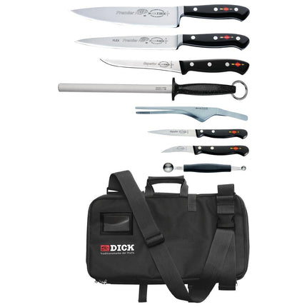 8-Piece Knife Set with Roll Bag | Dick