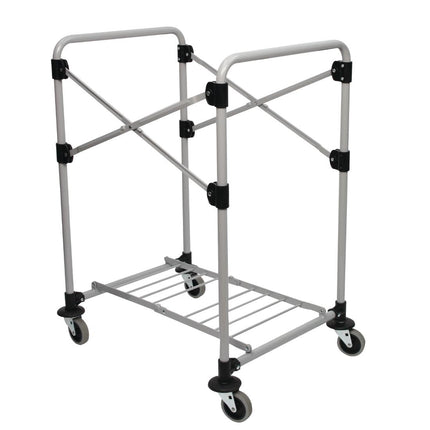150L Foldable Textile Cart | Rubbermaid X-Frame Household Trolley