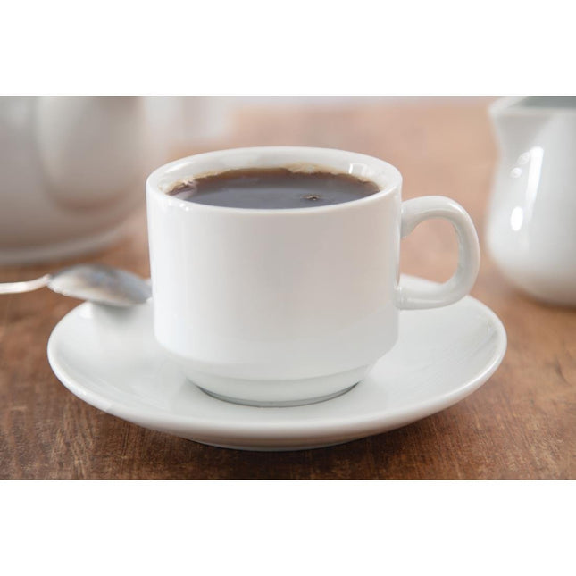 Whiteware Saucer for CB467 | Olympia 2