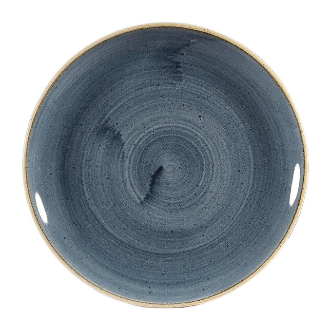 Stonecast Blueberry Evolve Coupe Plate 22cm | Churchill