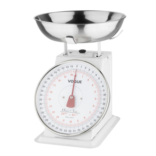 20kg Kitchen Scale with Large Stainless Steel Bowl | Vogue 2