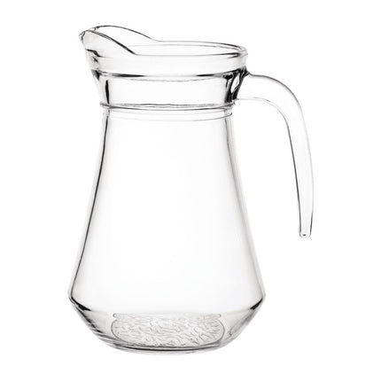 Traditional Glass Pitchers 1L | Olympia