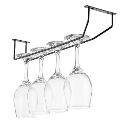 Black Wine Glass Rack 406mm | Olympia