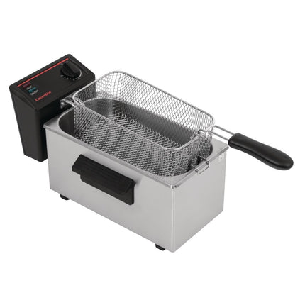 Single Fryer Stainless Steel 3.5L | Caterlite | Light Use 6