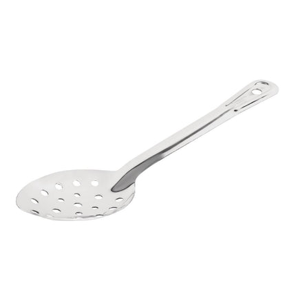 Stainless Steel Perforated Serving Spoon 28cm | Vogue