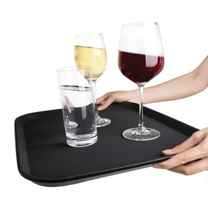 Olympia Kristallon Rectangular Non-Slip Polypropylene Tray 35.6x45.7 cm 2