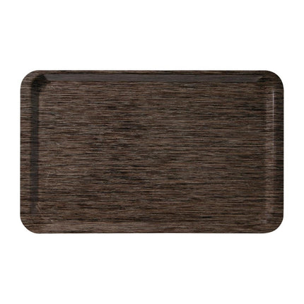 Polyester Serving Tray Wengé GN 1/1 53x32.5cm | Roltex Original