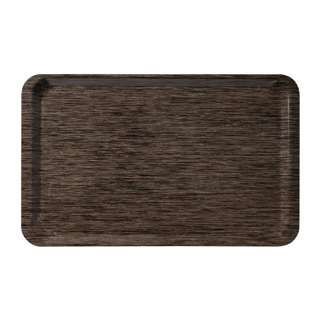 Polyester Serving Tray Wengé GN 1/1 53x32.5cm | Roltex Original
