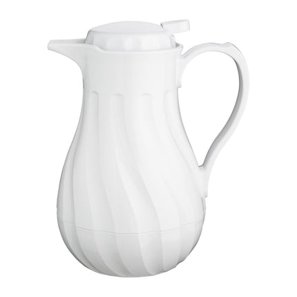 Swirl White Thermos Jug 1.2L | Olympia