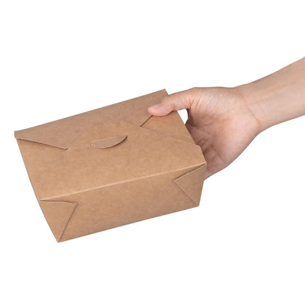 Recyclable Cardboard Food Boxes 152mm | Fiesta | 200 Pieces 3