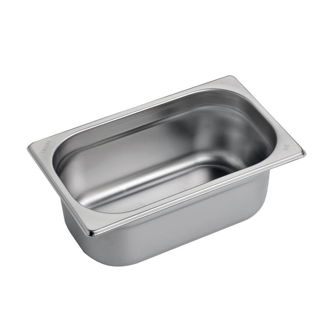 Stainless Steel GN 1/4 Container 10cm Depth | Gastro M