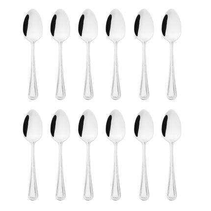 Teaspoons High Gloss 18/0 Stainless Steel with Bead Edge | Olympia Bead 4