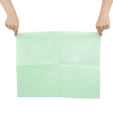 Heavy-Duty Non-Woven Cleaning Cloths | Jantex | Green 3
