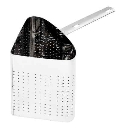 Stainless Steel Pasta Strainer Basket | Vogue