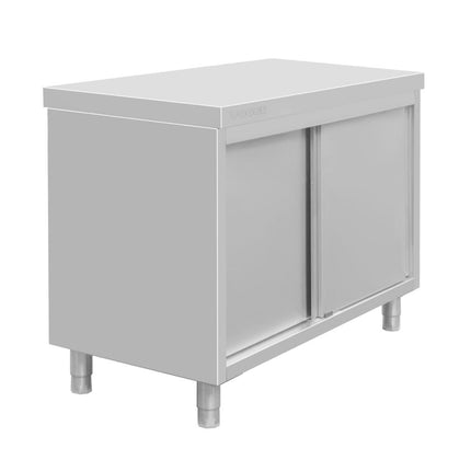 Stainless Steel Floor Cabinet 900x1200x600mm | Vogue 3