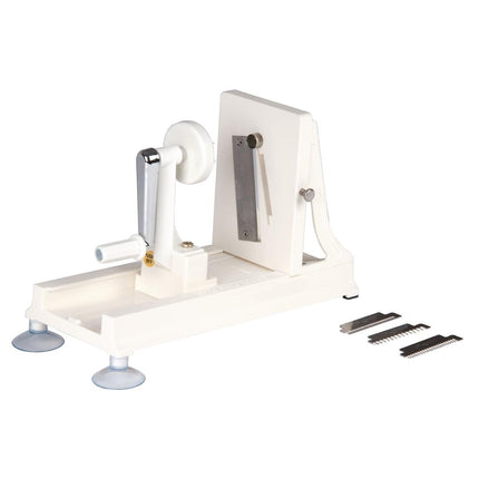 Japanese Vegetable Spiralizer and Slicer with 4 Stainless Steel Blades | Vogue