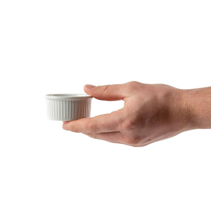 White Porcelain Ramekins | Olympia Whiteware | 7 cm 2