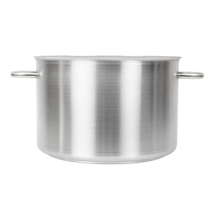 Induction-Compatible Stainless Steel Soup Pot 24L | Matfer Bourgeat Excellence 2