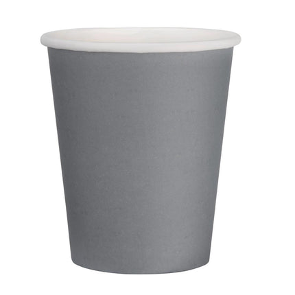 Recyclable Single-Wall Coffee Cups Blue-Grey 225ml | Fiesta | 1000 pcs