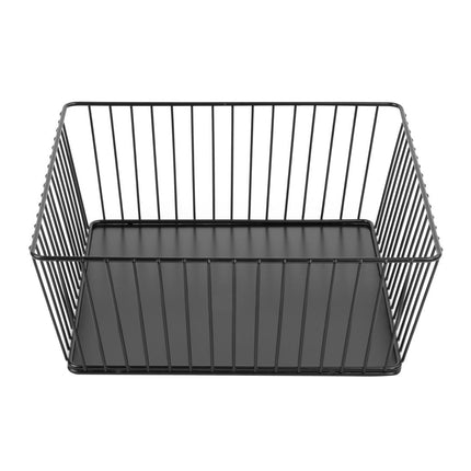 Square Wire Food Display Tray Black 280x280x100mm | Olympia 5