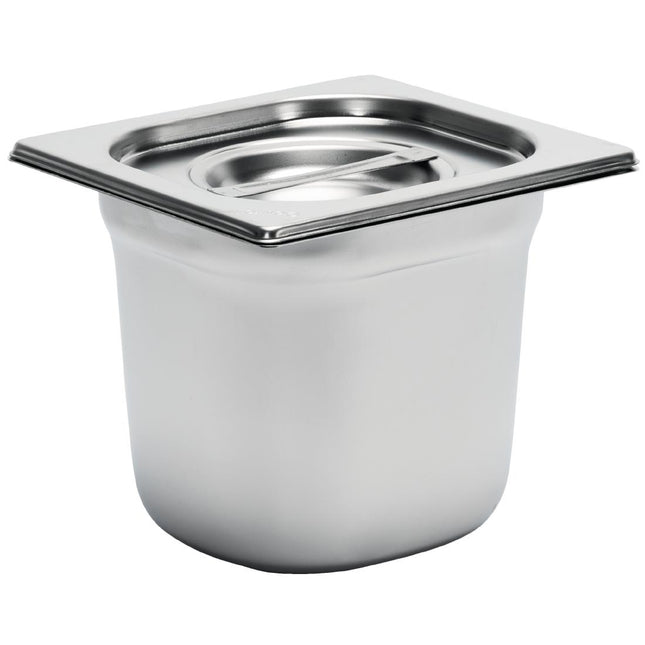 Stainless Steel GN 1/6 Container 15cm Depth | Gastro M 2