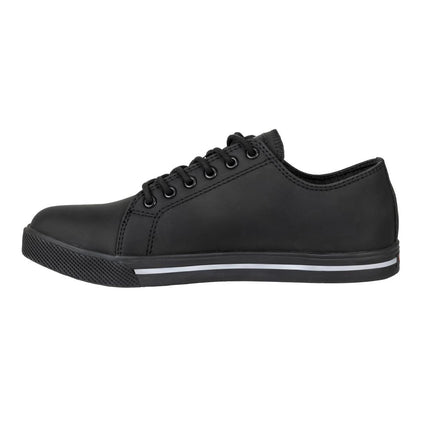 Slipbuster Safety Sneakers | Recycled Microfiber | Matte Black | Size 40 6