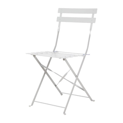 Steel Folding Chairs Grey | Bolero 2