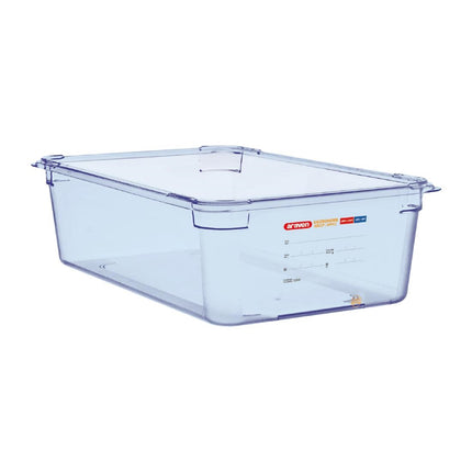 Blue ABS GN 1/1 Food Container 15 cm Deep | Araven