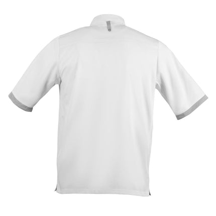 Unisex Short Sleeve Chef Jacket White | Southside | Size S 2