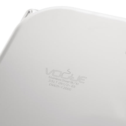 Stainless Steel GN 1/2 Container 65mm | Vogue 7