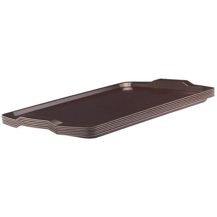 Lightweight Laminated Room Service Tray Wenge | Cambro 2