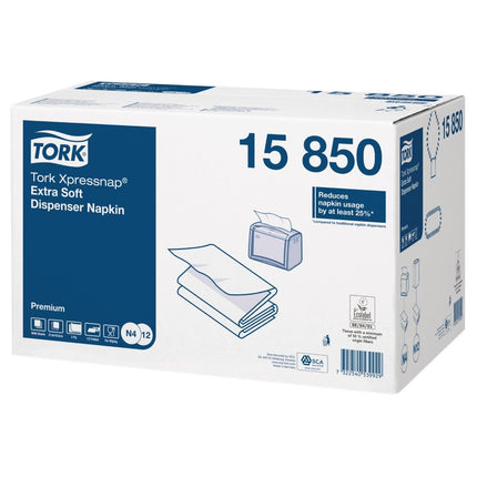 Tork Xpressnap Ultrasoft Napkins | 8000 Pieces 4