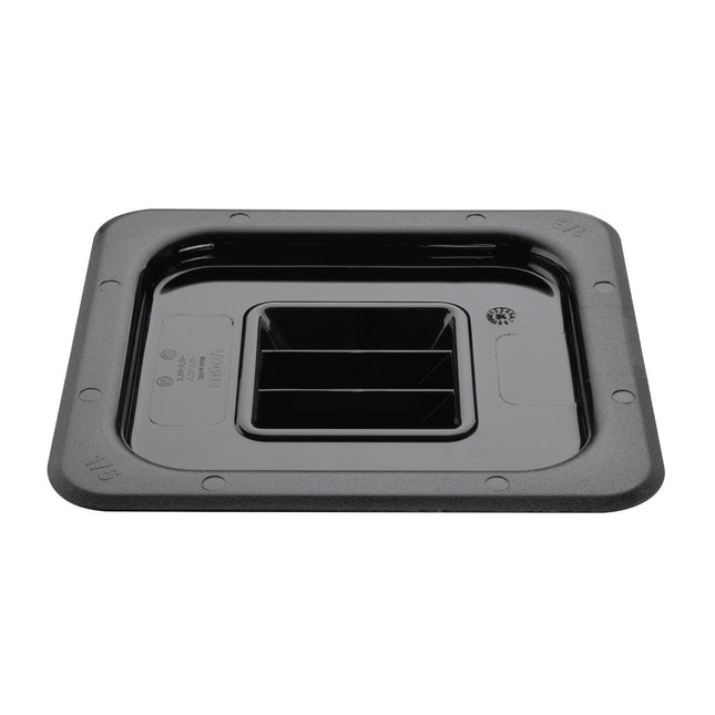 Polycarbonate Black Lid GN 1/6 | Vogue