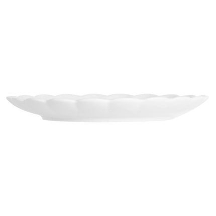 White Scalloped Plates 175mm | Olympia Bloom | Set of 6 8