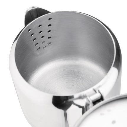 Stainless Steel Teapot 90cl | Olympia Concorde 5