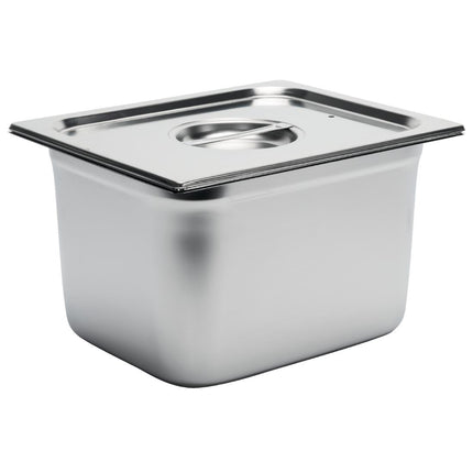 Stainless Steel Gastro Pan GN 1/2 | 20cm Depth | 325x265mm 2