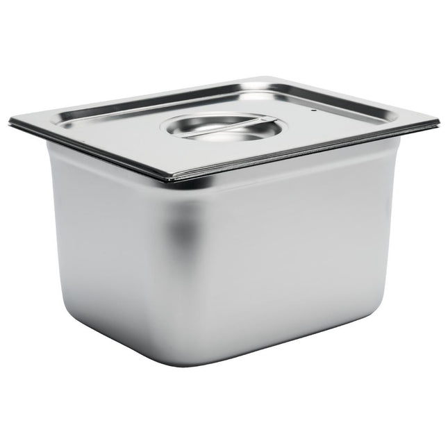 Stainless Steel Gastro Pan GN 1/2 | 20cm Depth | 325x265mm 2