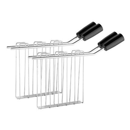 6-Slot Chrome Toaster with Timer | Rowlett Esprit | Includes 2 Spare Elements & 2 Toast Holders 10
