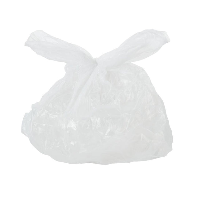 White Pedal Bin Liners 10L | Jantex