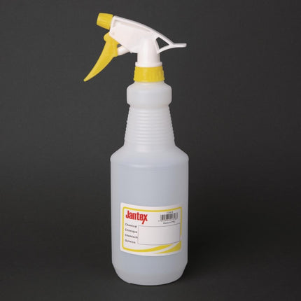 Color-Coded Spray Bottle Yellow 750ml | Jantex