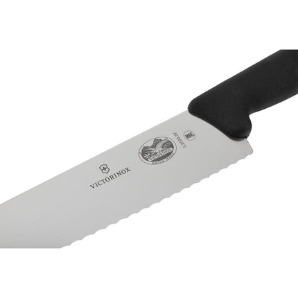 Serrated Meat Knife 22cm | Victorinox Fibrox 4