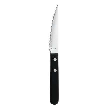 Amefa Ergonomic Steak Knives with Black Handles 2